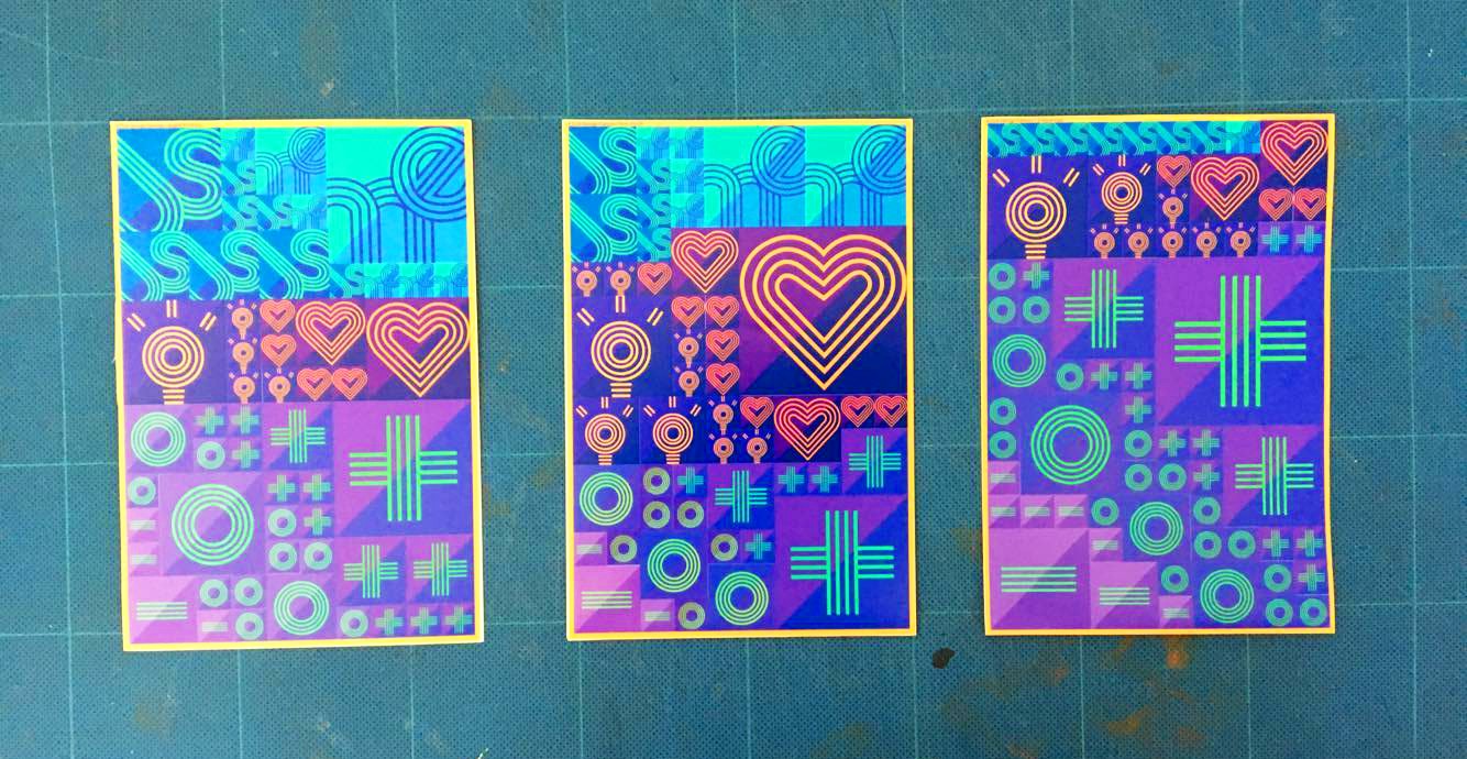 card front iterations
